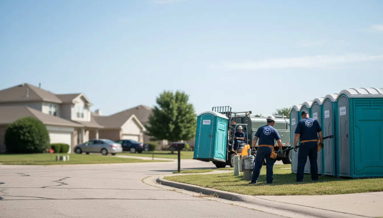 Porta Potty Rental in Bridgeview, IL near me